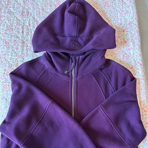 Oversized scuba full zip hoodie - Picture 1 of 4